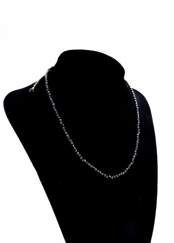 Black Spinel Necklace